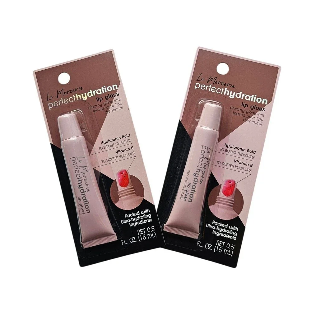 Le Mercerie Perfect Hydrating Lip Gloss 2pk